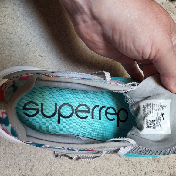 Nike Air Zoom SuperRep 3 Womens Shoes DQ0303-001 Gray Photon Dust Pink - Sz 10.5 - Picture 6 of 7